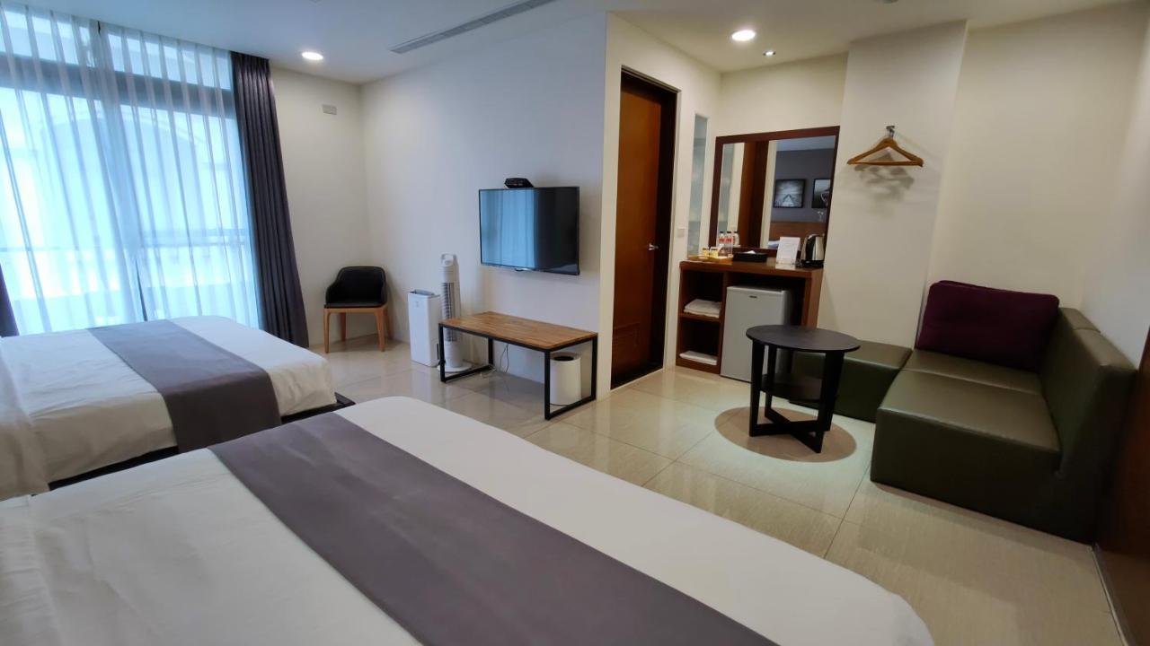 川岸空中villa Luodong Buitenkant foto