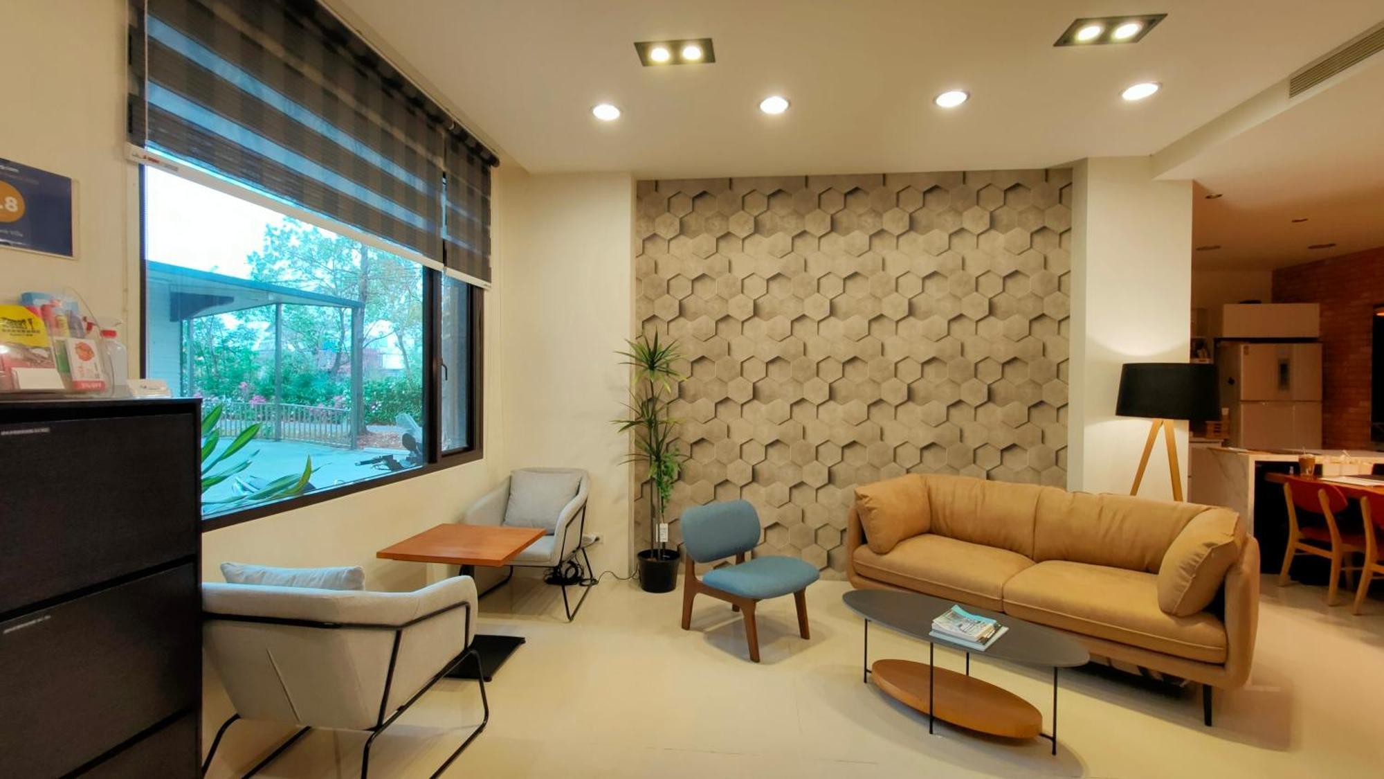 川岸空中villa Luodong Buitenkant foto