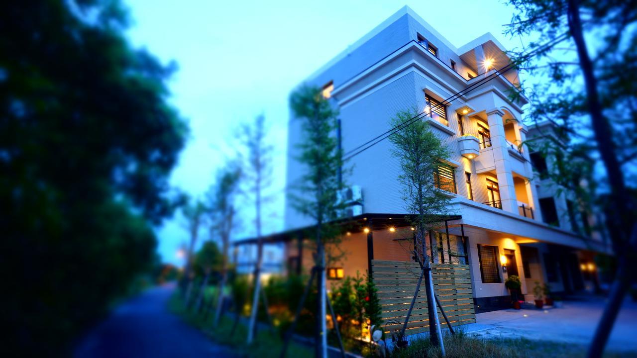川岸空中villa Luodong Buitenkant foto